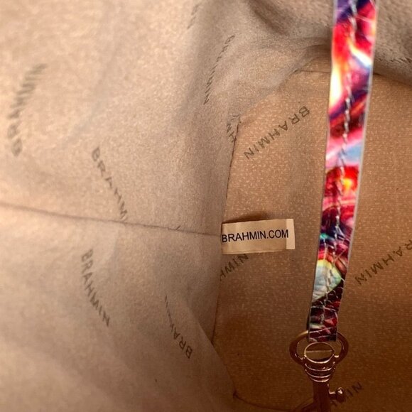 Brahmin Disco Melbourne Medium Asher Croc Embossed Tote NWT - Picture 15 of 16